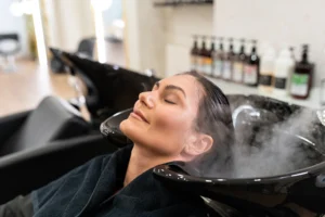 Relaxing Hair Treatment Before Colouring