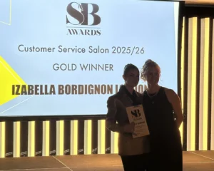 Izabella Bordignon London wins best customer service salon award