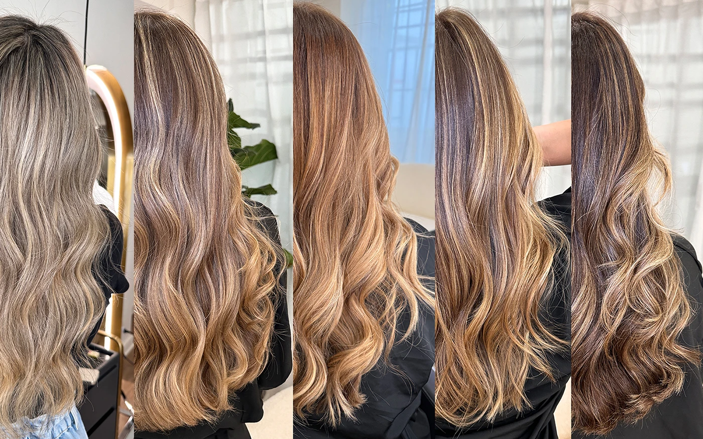 Natural Blonde Balayage Shades